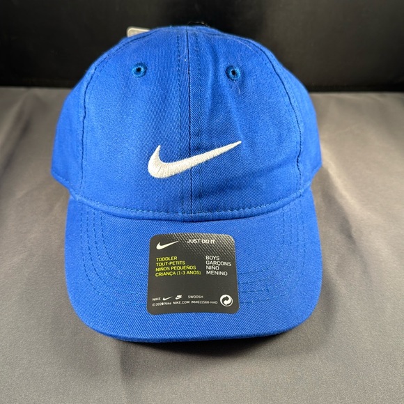Nike Other - Nike toddler boys royal blue velcro back hat ￼